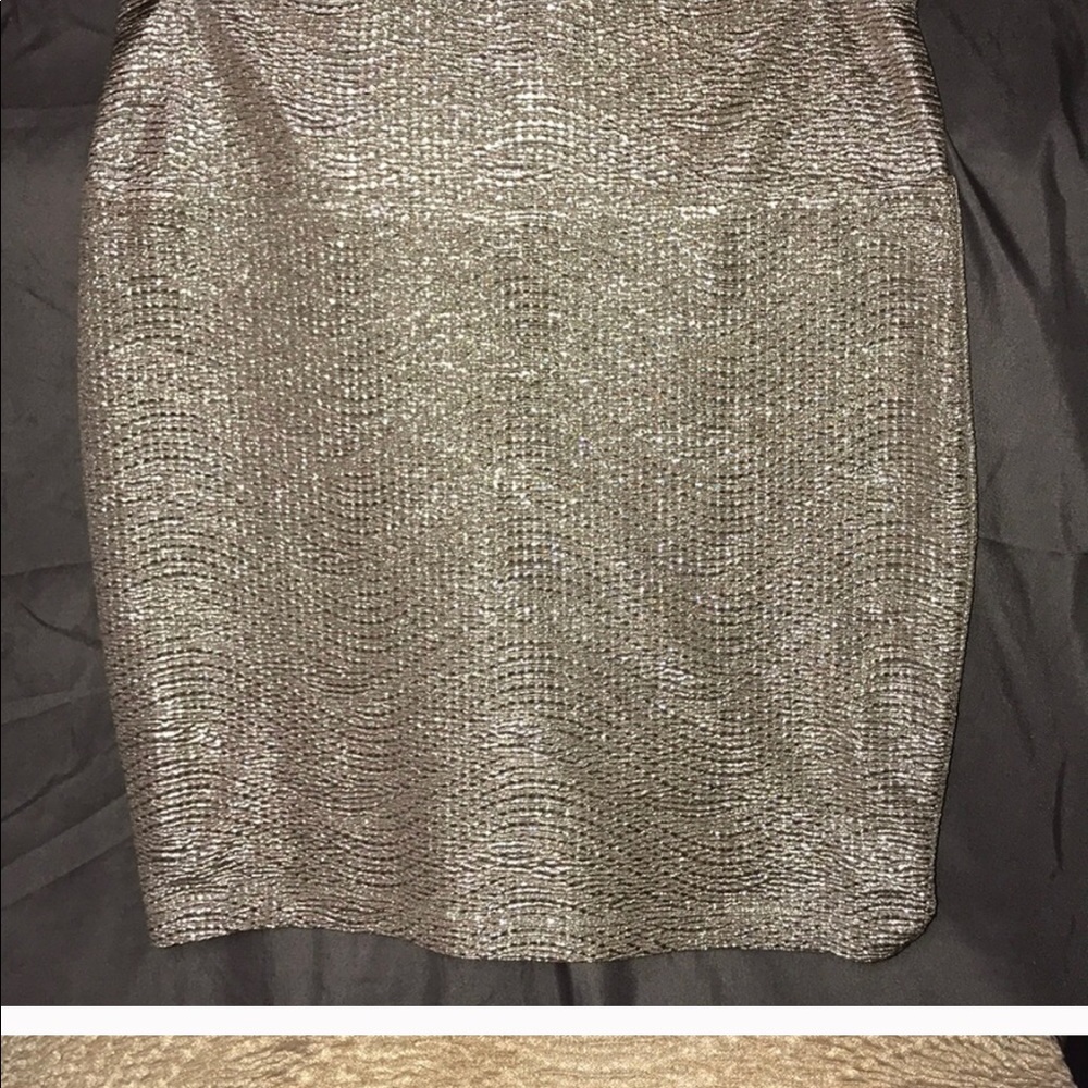 Gold skirt